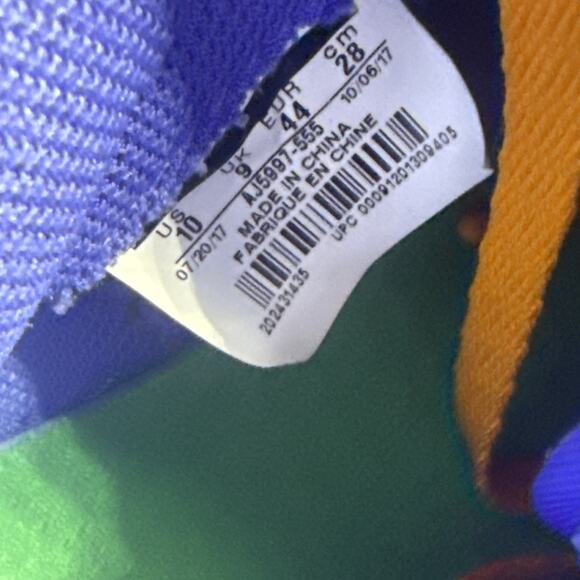 Size 10 Jordan  Gatorade Rush Violet AJ5997-555 main image 4